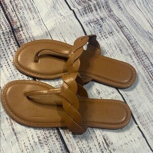 J. Crew Women's Brown Braided Sandals